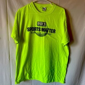 Dick's Sporting Goods Neon Green T-shirt